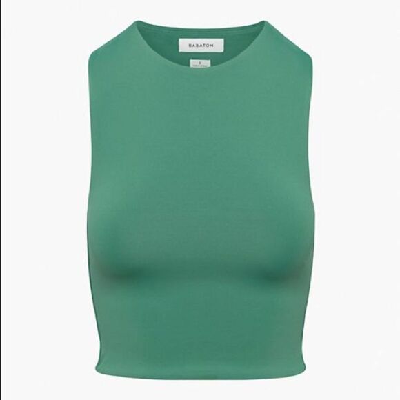 Aritzia Tops - Babaton Contour Forest Green Muscle Tank